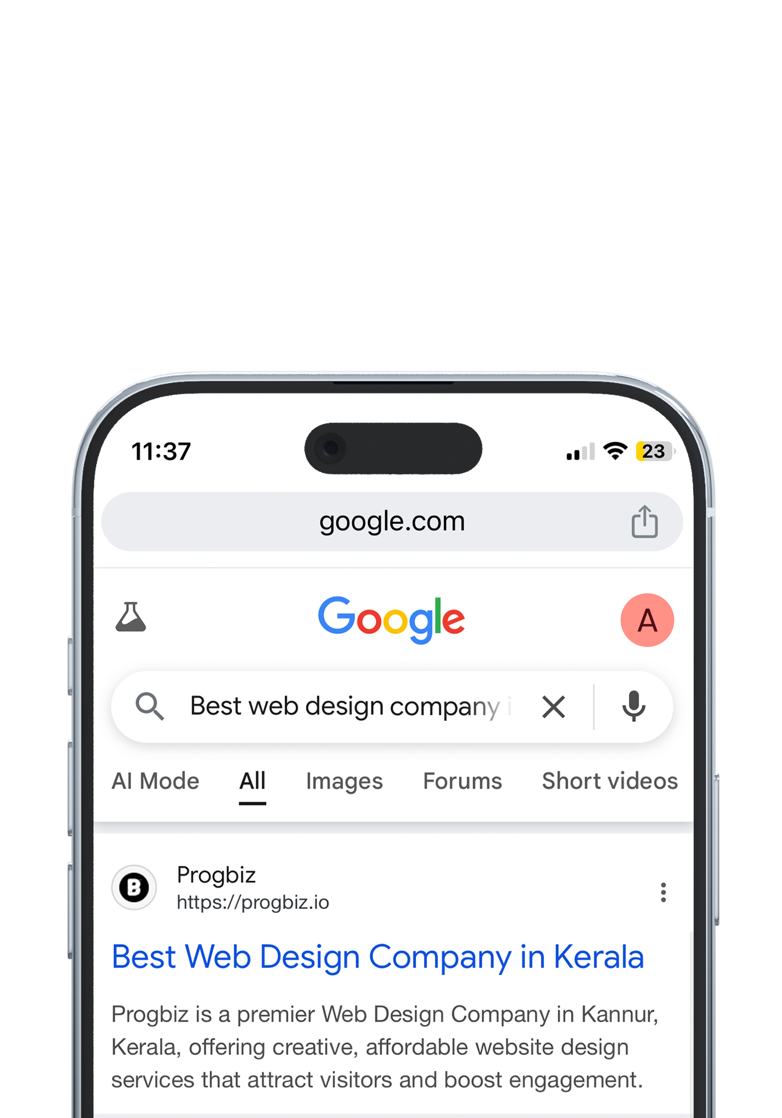 Hand and iPhone 16 Pro
